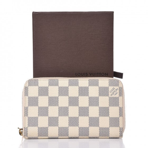 Damier Azur Compact Zippy Wallet