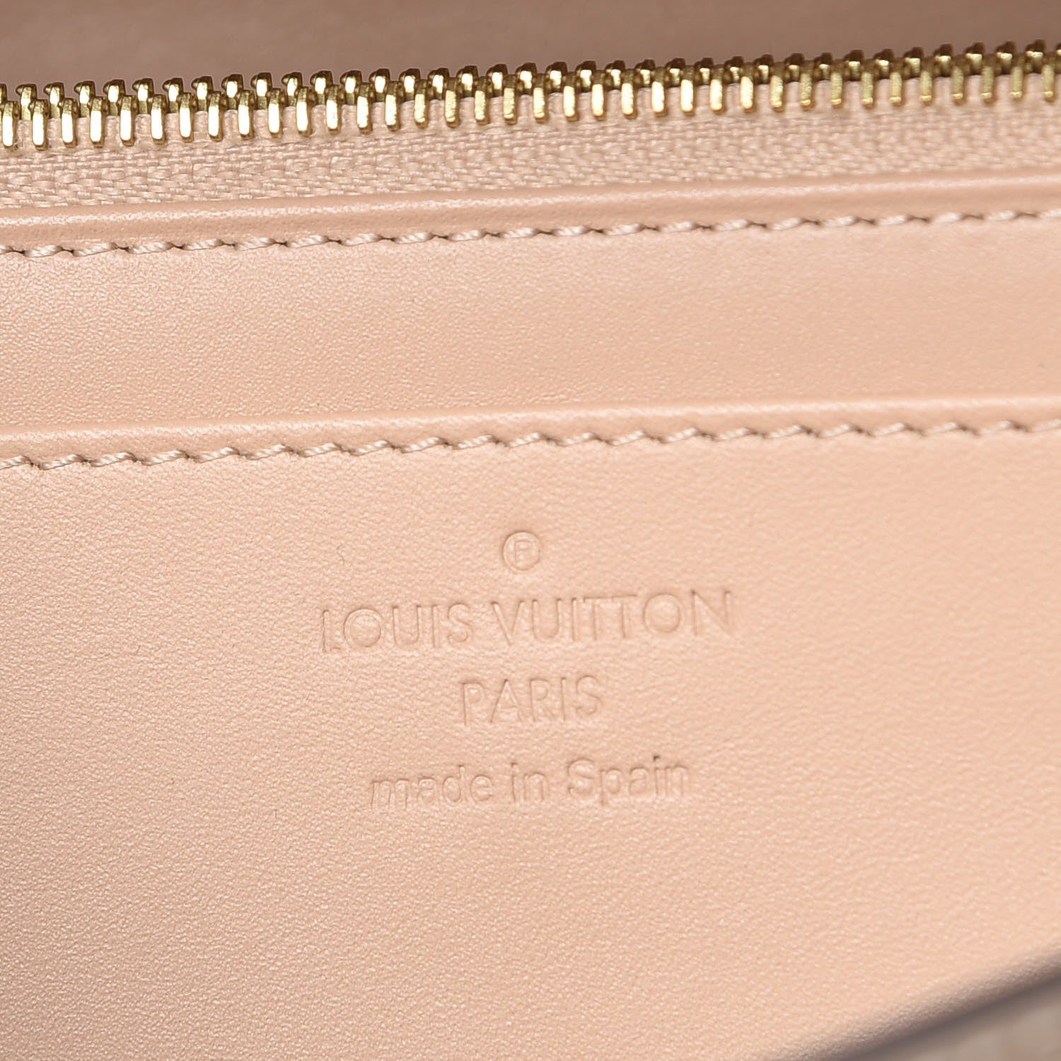 Louis Vuitton Patent Louise Wallet Dune 6 of 13