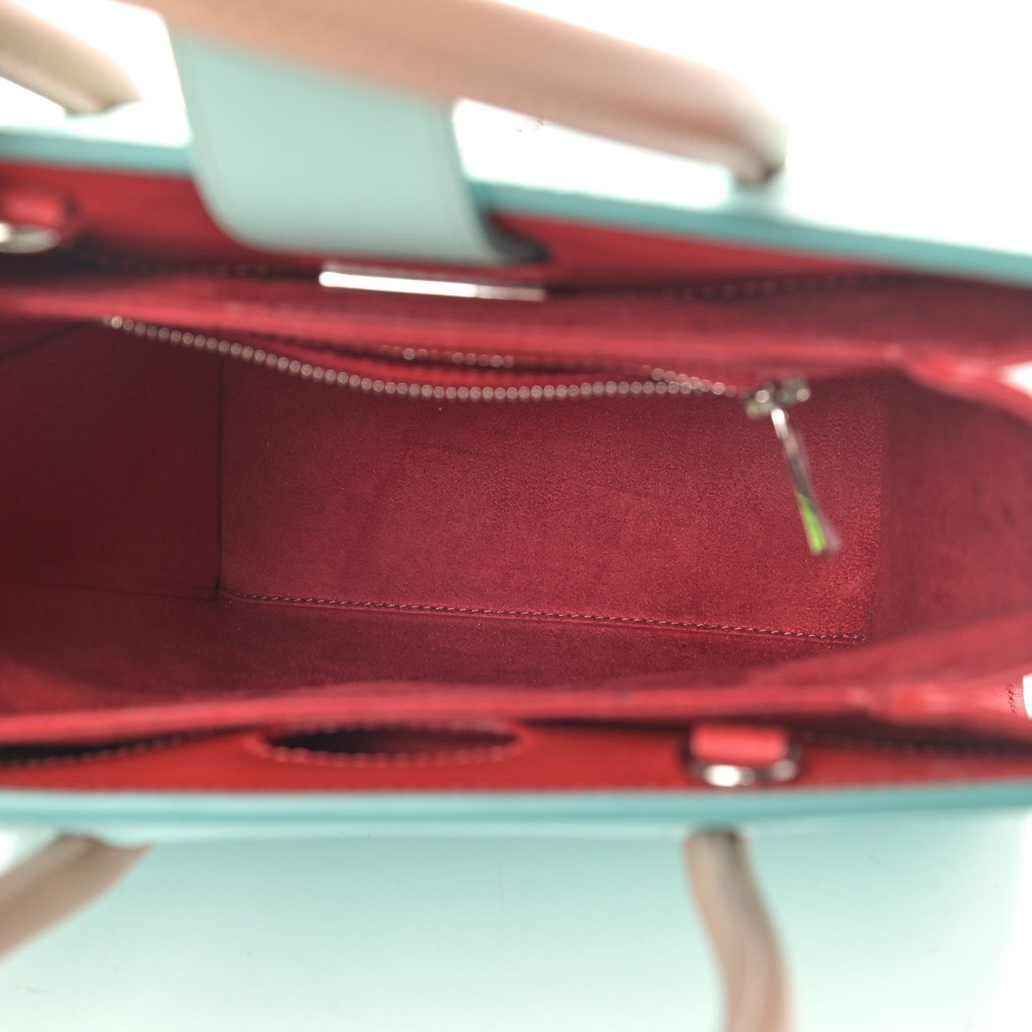Calfskin Studded Small Paloma Turquoise