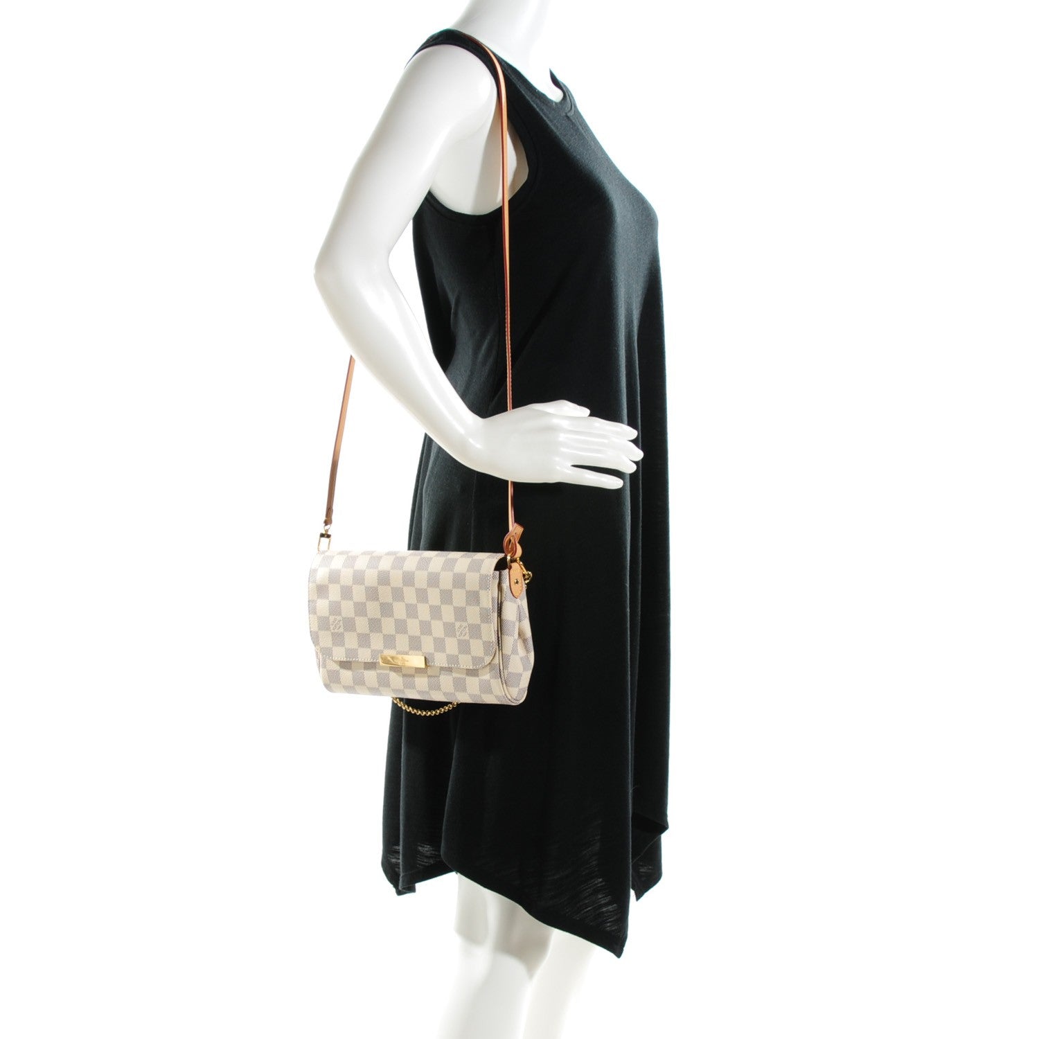 Louis Vuitton Damier Azur Favorite MM 2 of 6