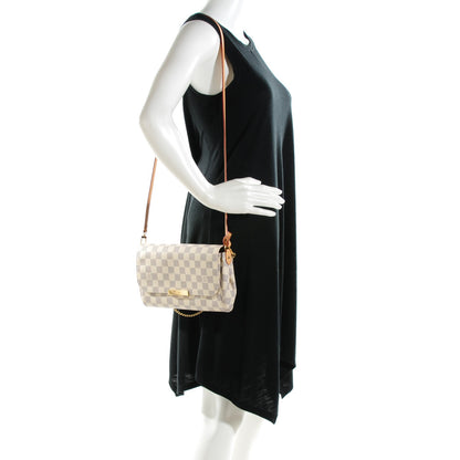 Louis Vuitton Damier Azur Favorite MM 2 of 6
