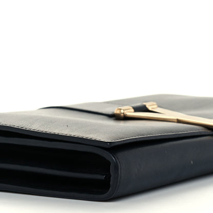 Saint Laurent Calfskin Classic Y Ligne Chain Wallet Black 9 of 10