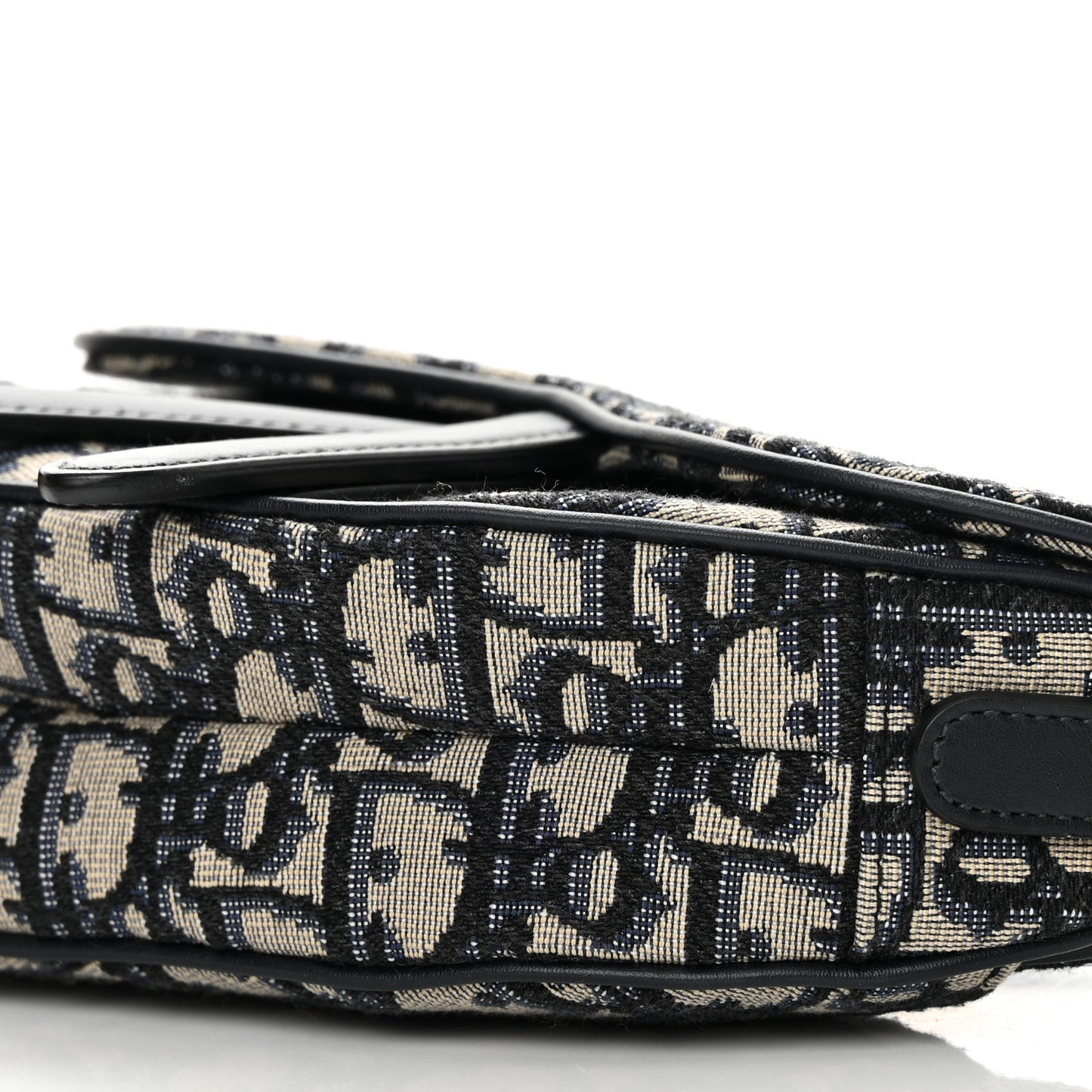 Oblique Mini Saddle Bag Blue