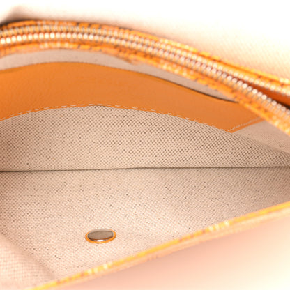 Goyard Goyardine Plumet Wallet Clutch Yellow 5 of 12