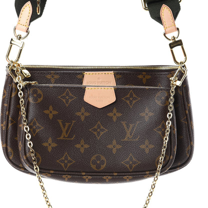 Louis Vuitton Monogram Multi Pochette Accessories Kaki 10 of 13