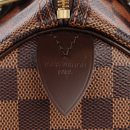 Louis Vuitton Damier Ebene Speedy 25 6 of 9