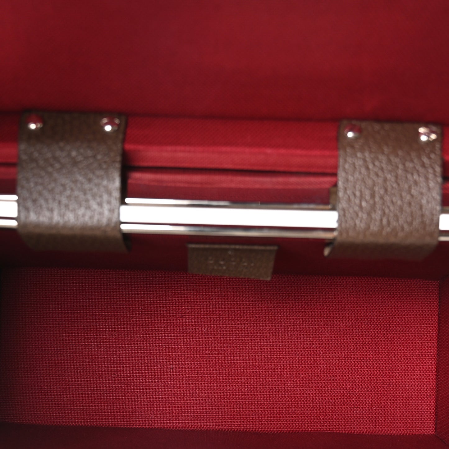 GG Supreme Monogram Globe-Trotter Beauty Case Brown