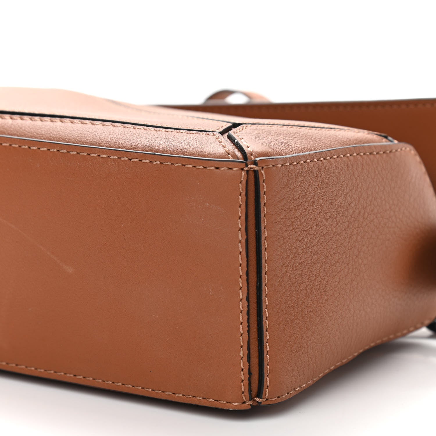 Loewe Calfskin Mini Puzzle Bag Tan 10 of 11