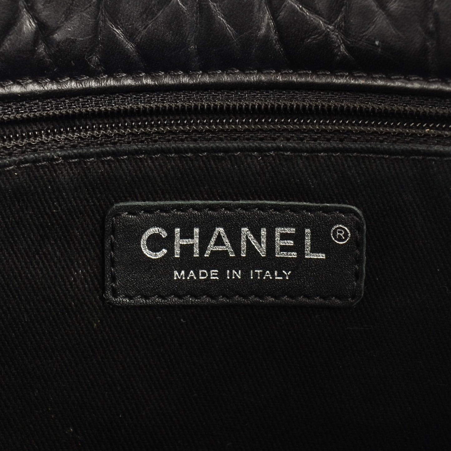 Aged Calfskin Reissue 2.55 Tote Black