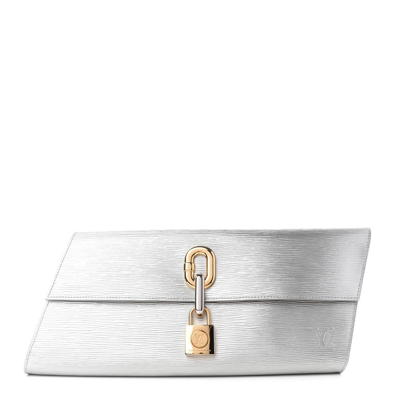 Louis Vuitton Epi Blade Clutch Silver 1 of 6