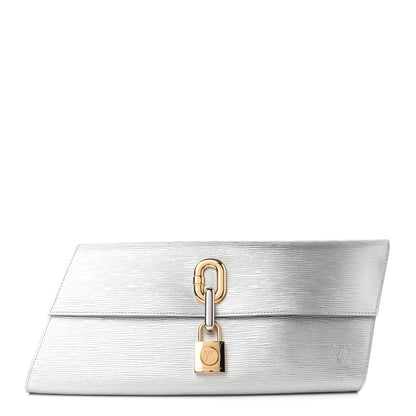 Louis Vuitton Epi Blade Clutch Silver 1 of 6