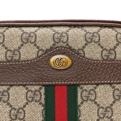 Gucci GG Supreme Monogram Ophidia Belted iPhone Case 95 38 Dark Brown 8 of 10