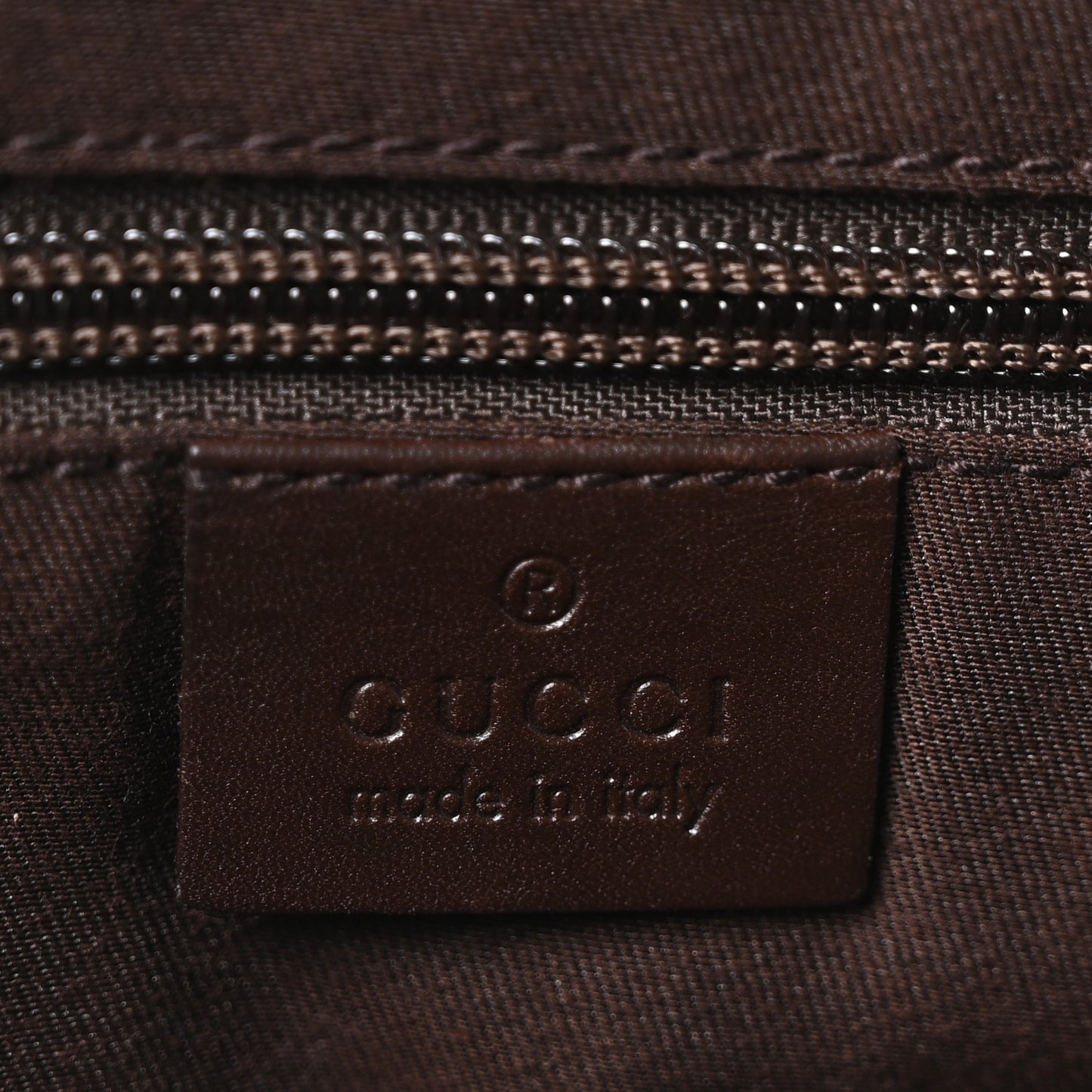 Monogram Waist Belt Bag Dark Brown