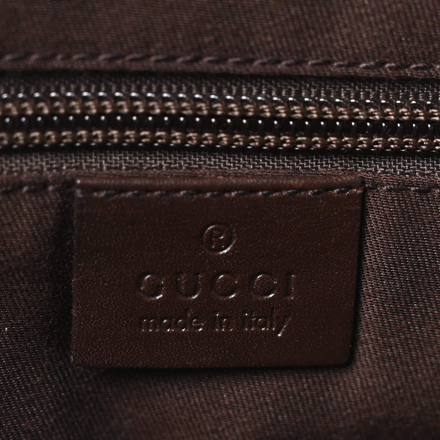 Gucci Monogram Waist Belt Bag Dark Brown 6 of 10