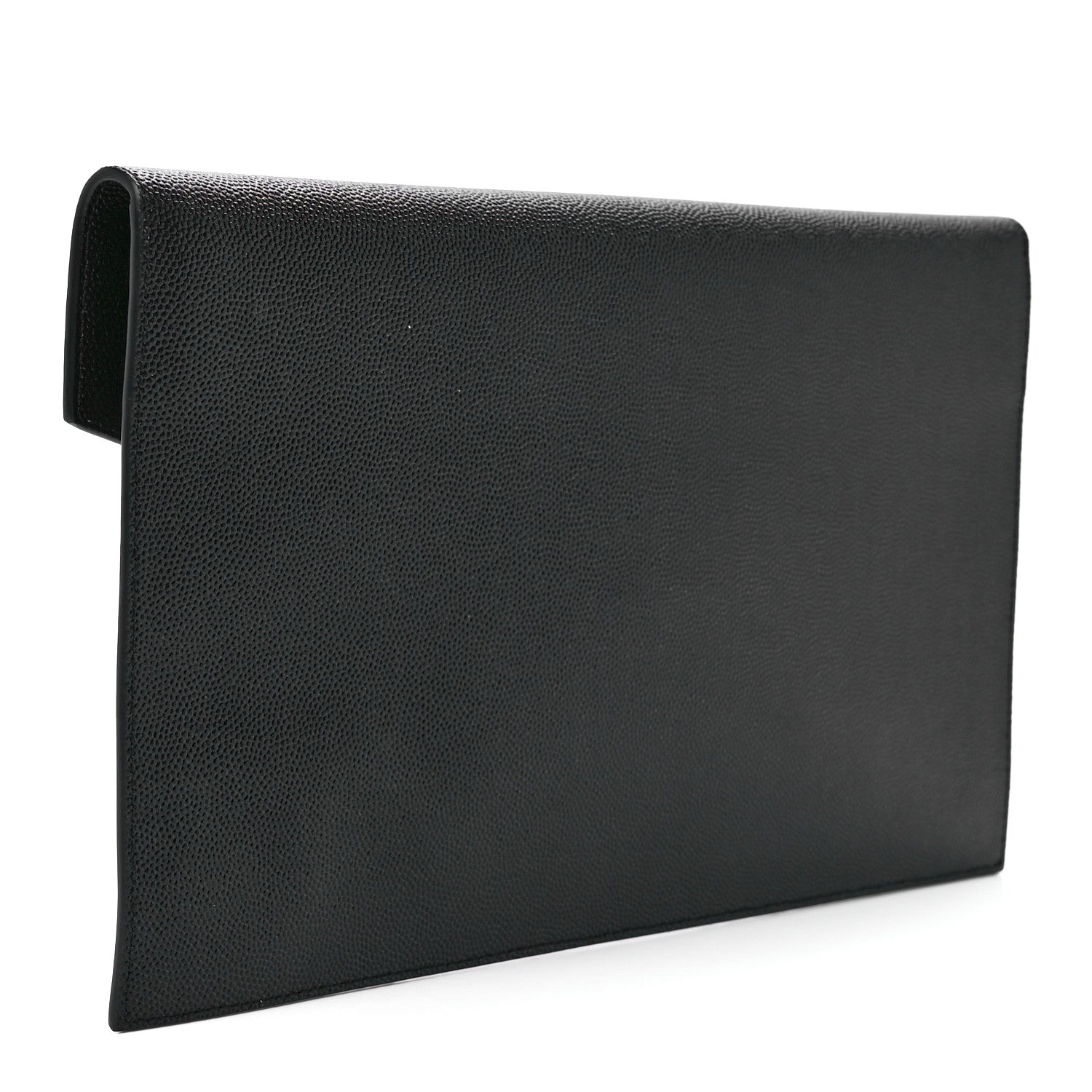 Saint Laurent Grain De Poudre Uptown Pouch Black 3 of 12