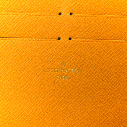 Louis Vuitton Monogram 2022 Christmas Animation New York Soho Pochette Felicie Chain Wallet Yellow 8 of 14