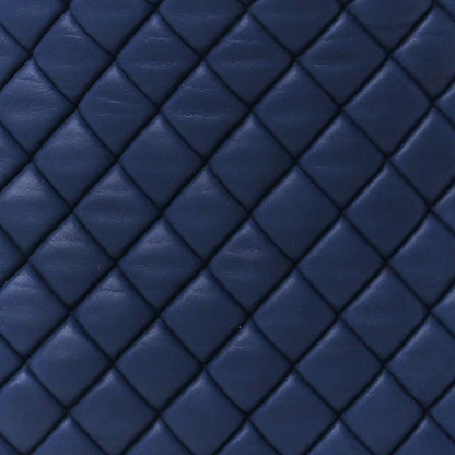 Chanel Iridescent Calfskin Quilted New Bubble Tote Dark Blue 10 of 13
