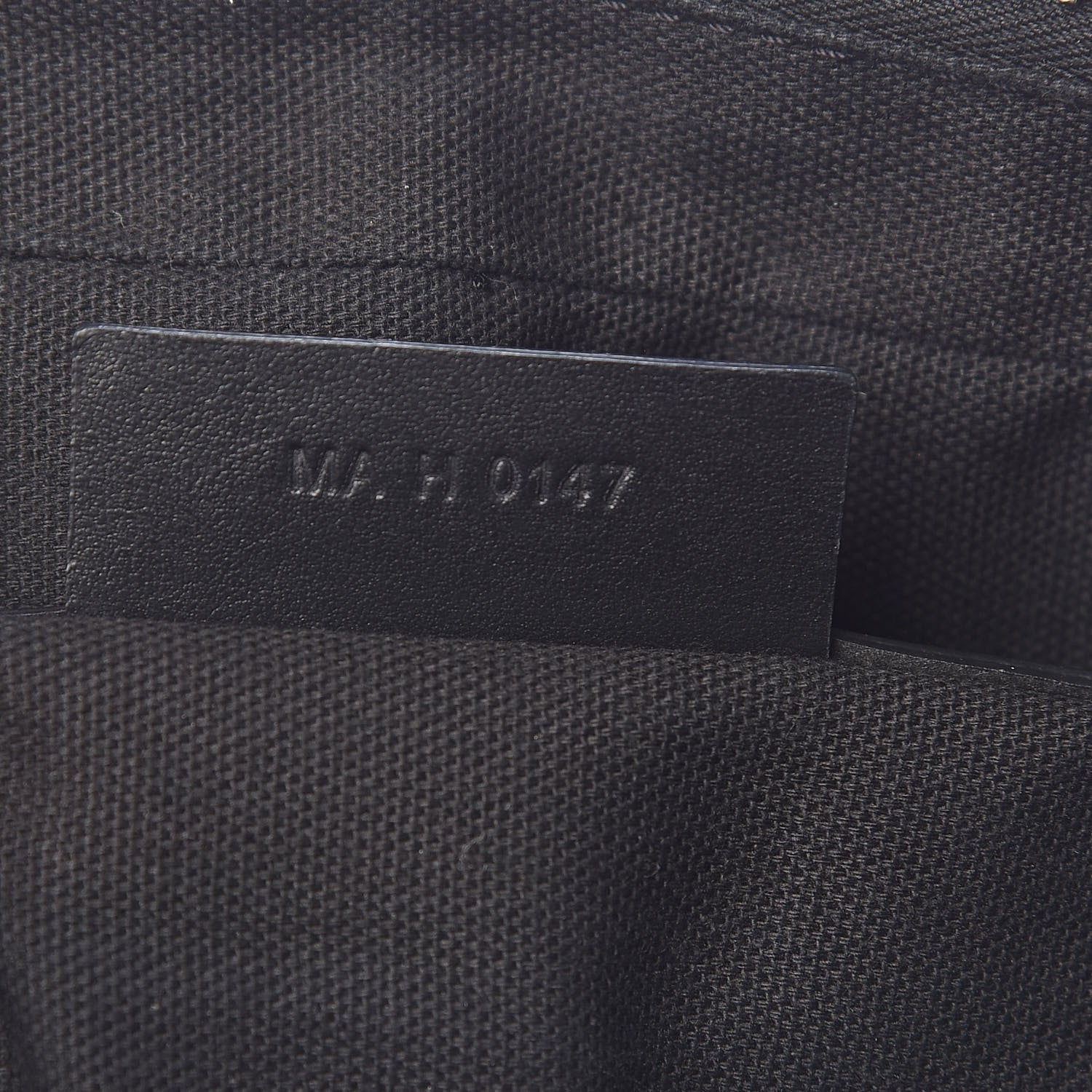 Givenchy Waxed Calfskin Medium Nightingale Logo Strap Black 7 of 11