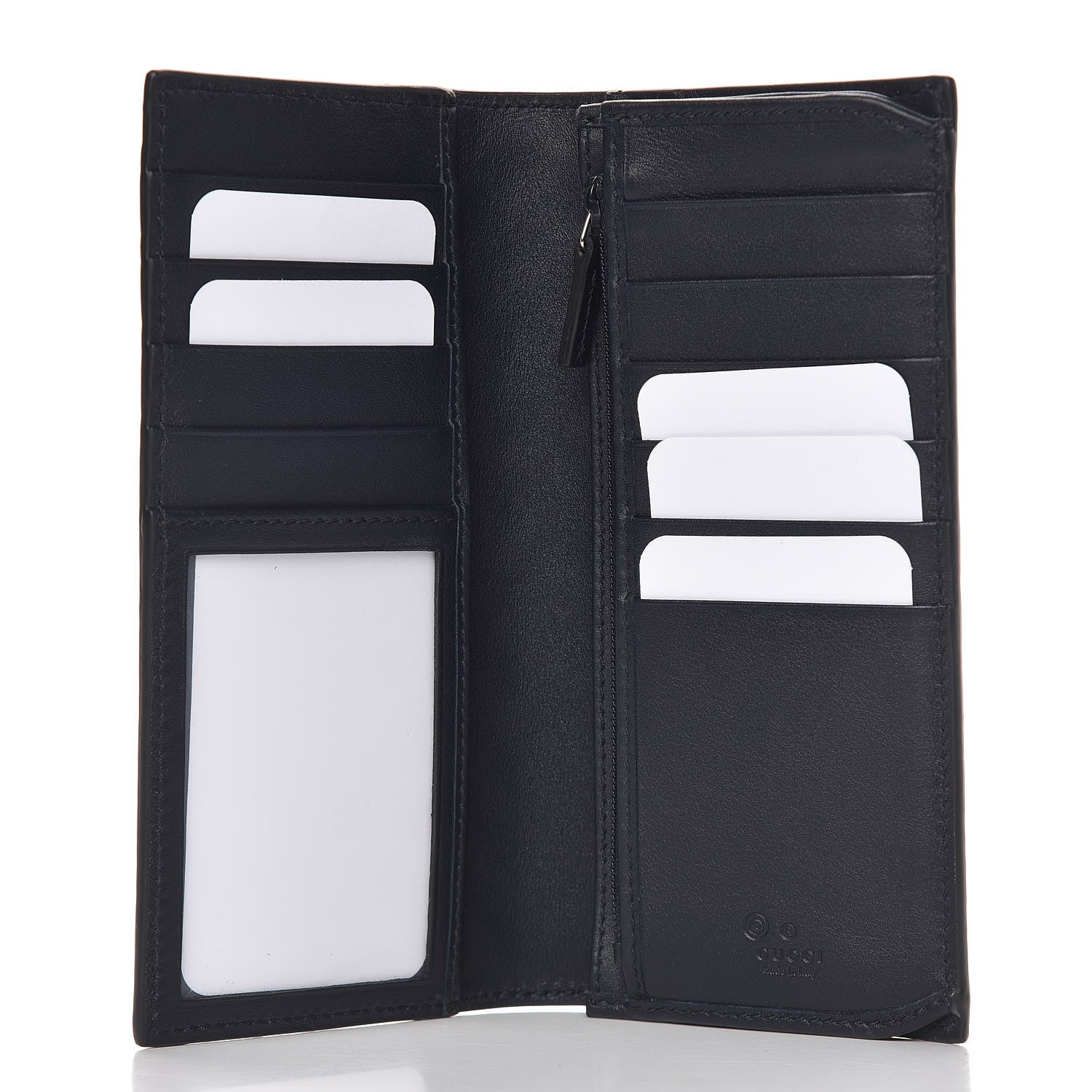 Gucci Microguccissima Bi-Fold Organizer Wallet Blue 5 of 8