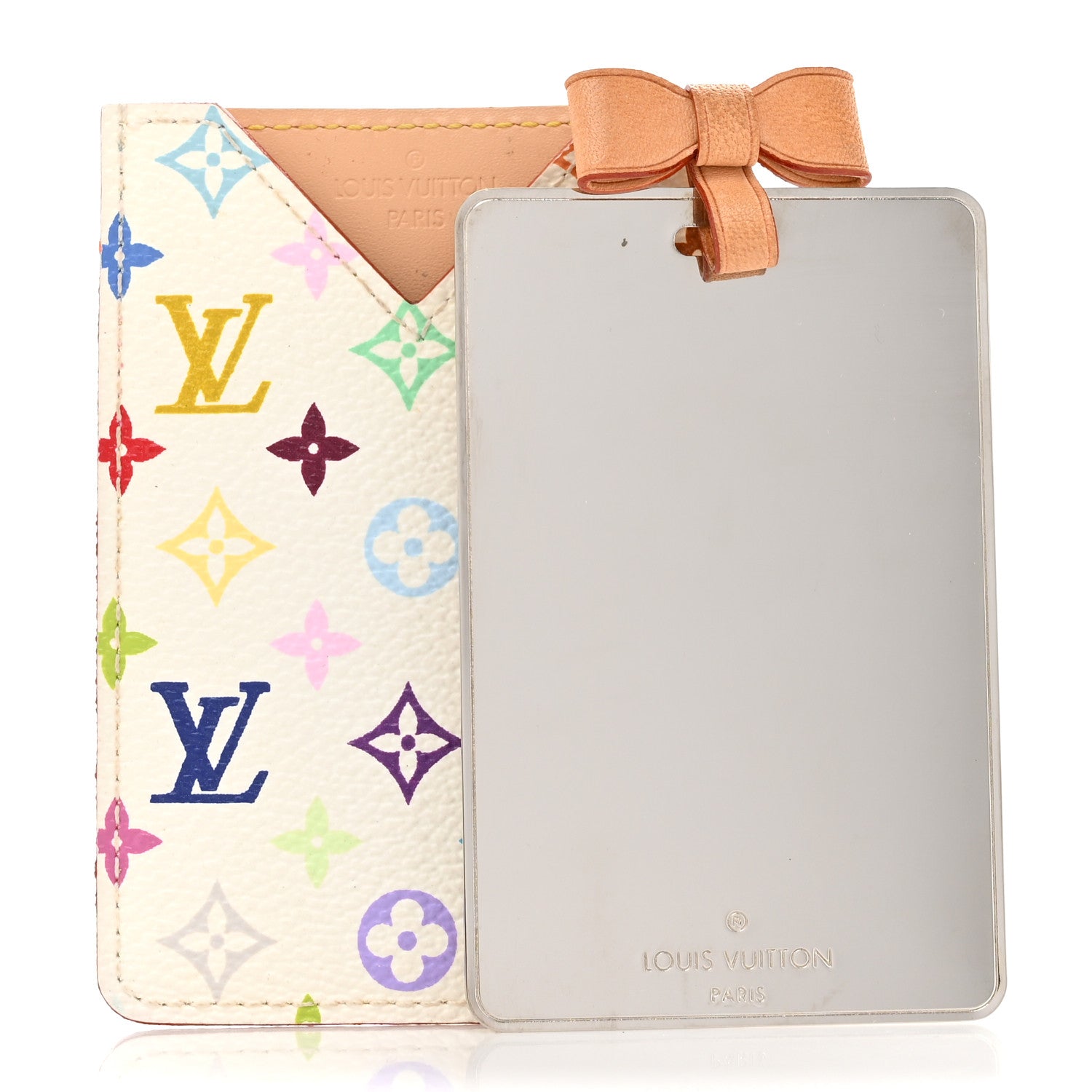 Louis Vuitton Monogram Multicolor Mirror and Case Pouch White 2 of 9