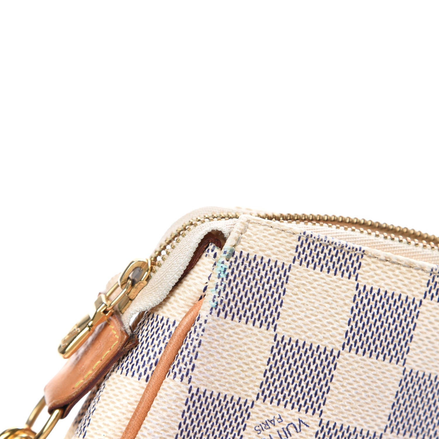 Louis Vuitton Damier Azur Eva Clutch 8 of 13
