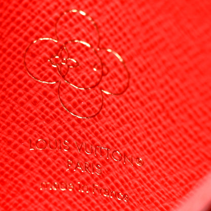 Louis Vuitton Monogram LV Charms 2024 Christmas Animation Candy Factory Card Holder Candy Red 6 of 6