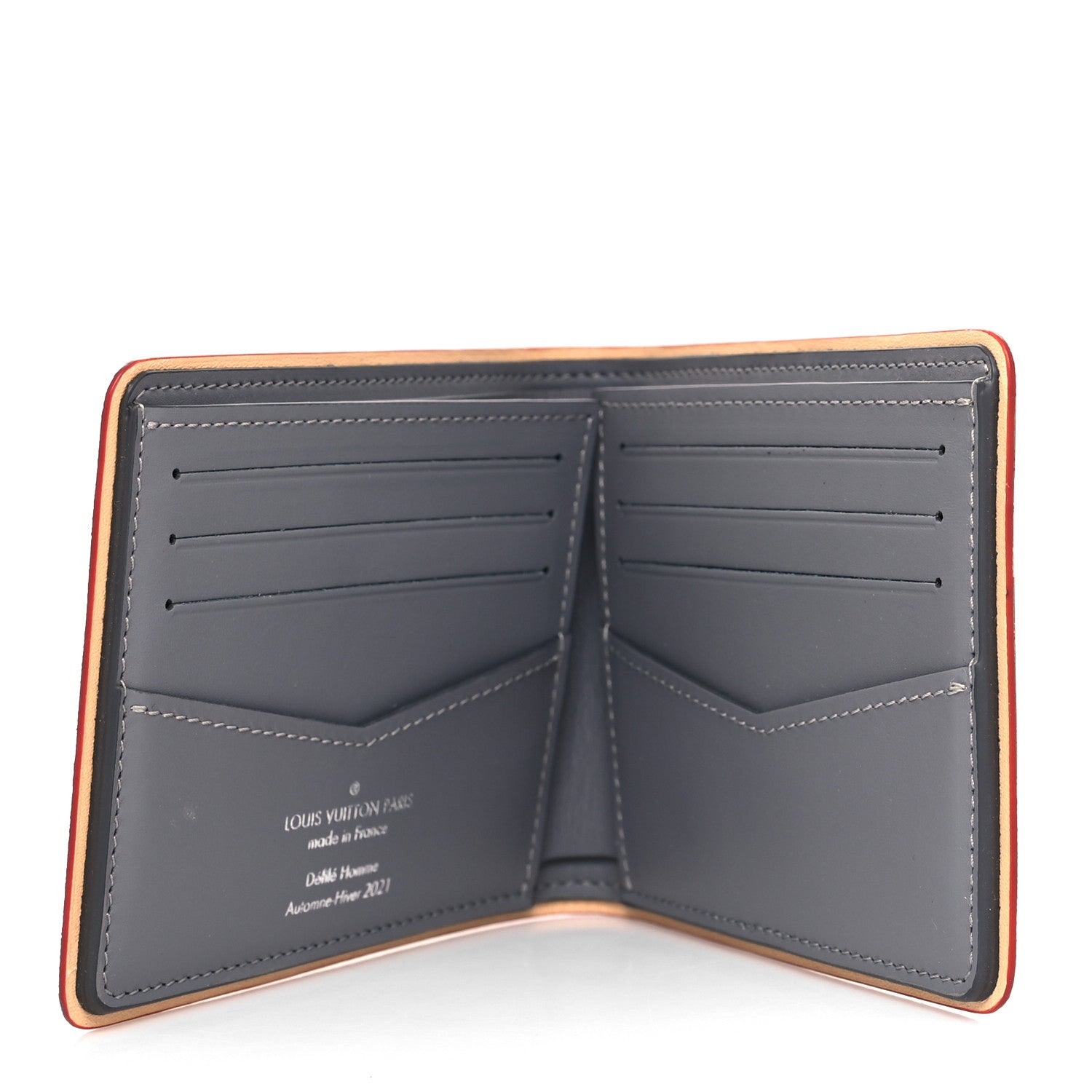 Louis Vuitton Monogram Mirror Slender Wallet Silver 5 of 7