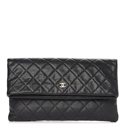 Chanel Caviar Quilted CC Beauty Clutch Black 1 of 8