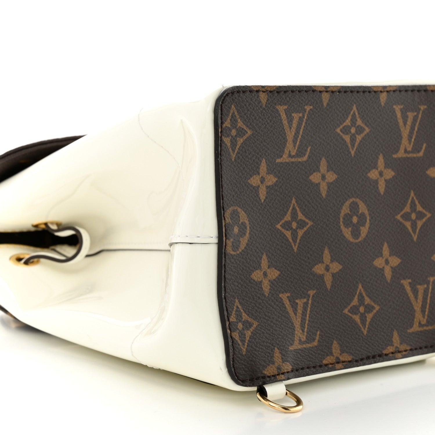 Louis Vuitton Patent Monogram Hot Springs Backpack Snow 8 of 11