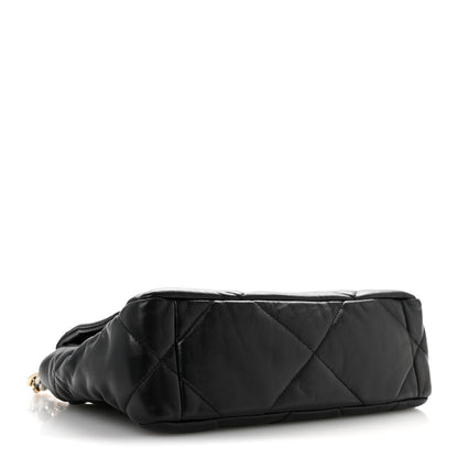 Chanel Lambskin Quilted Medium Chanel 19 Flap Black 4 of 14