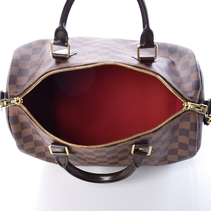 Louis Vuitton Damier Ebene Speedy Bandouliere 30 6 of 10