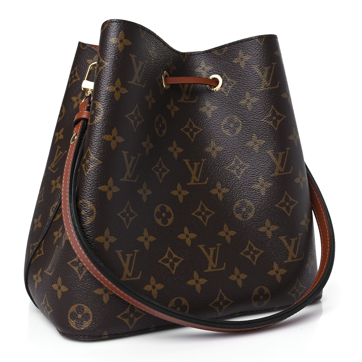 Louis Vuitton Monogram Neonoe MM Caramel 3 of 8