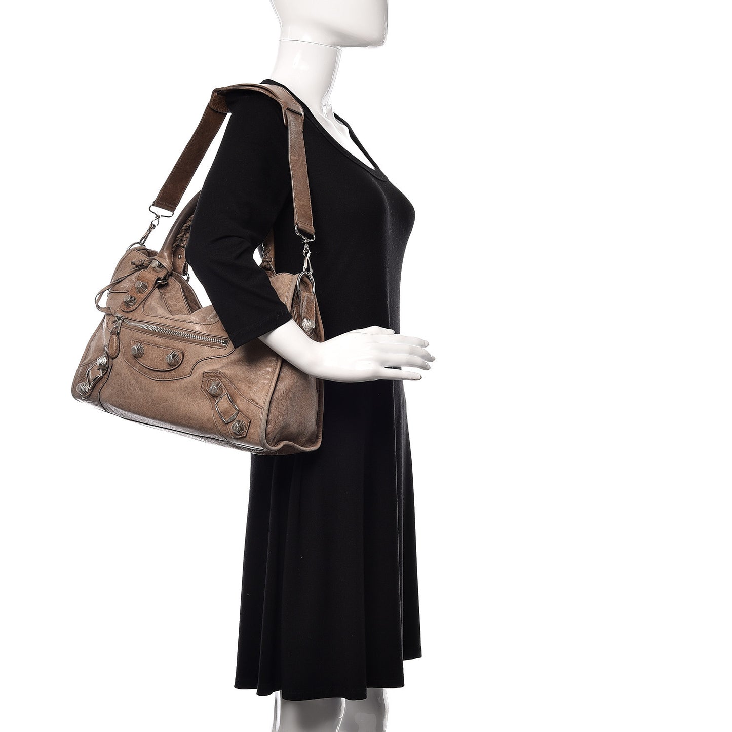Agneau Giant 21 Silver Hardware City Noix