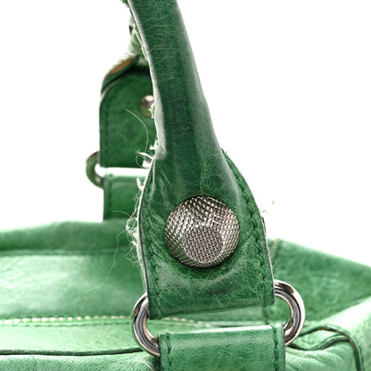 Balenciaga Agneau Giant 21 Silver Hardware Work Vert Gazon 11 of 13
