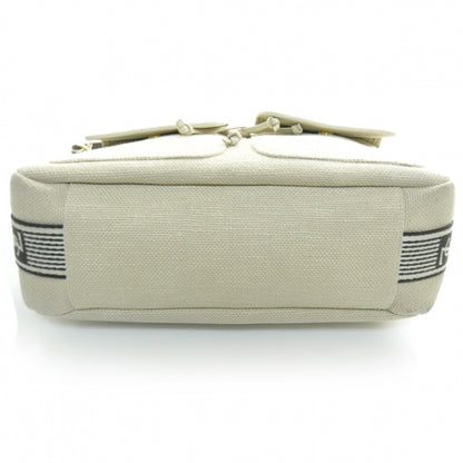 Saint Laurent Canvas Drawstring Shoulder Bag 4 of 10