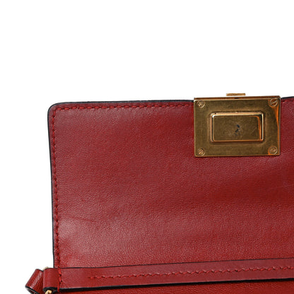 Givenchy Goatskin Quilted GV3 Mini Pocket Convertible Bag Terracotta 10 of 12