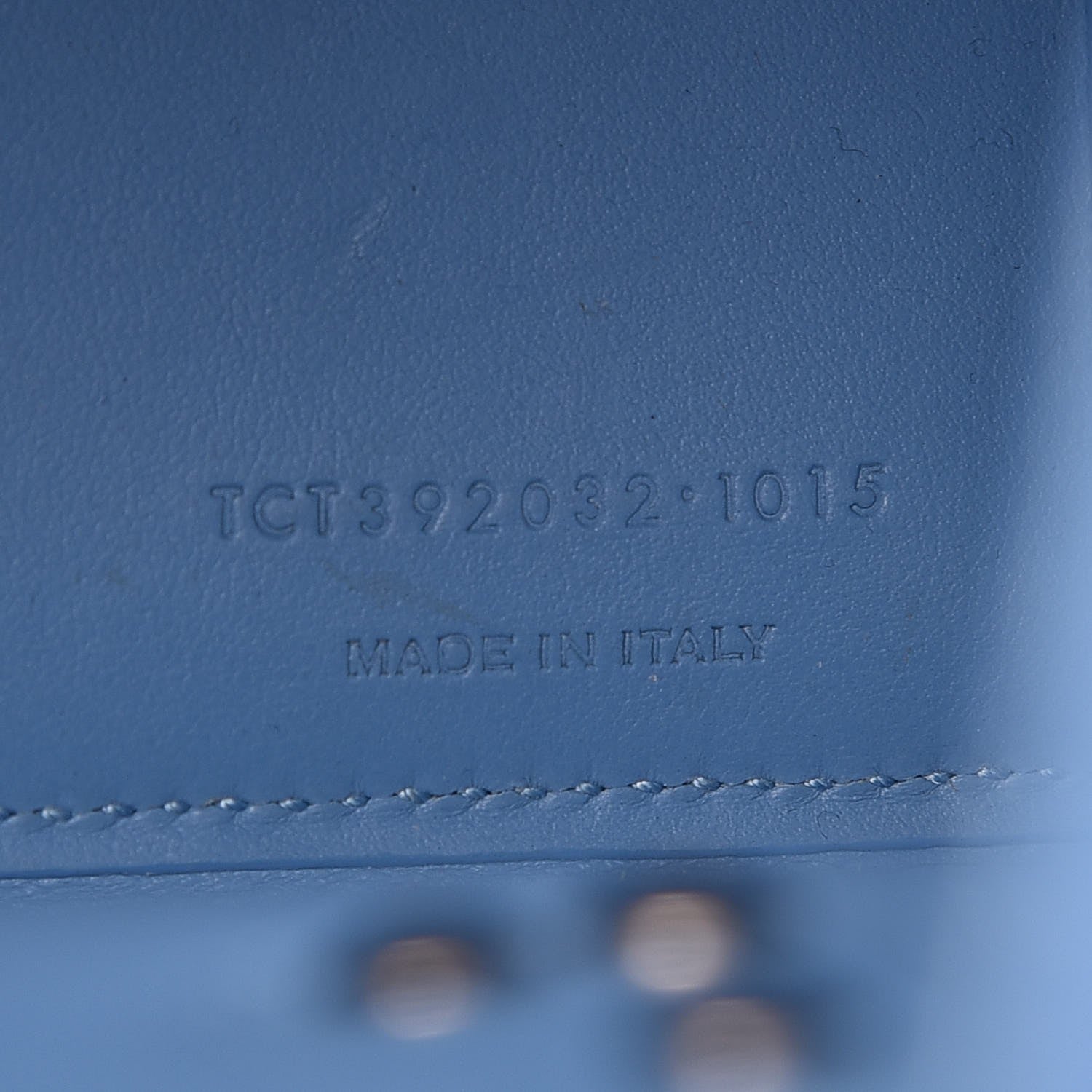 Saint Laurent Grained Calfskin Baby Sac De Jour Blue Clair 8 of 13