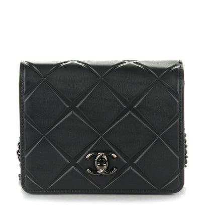 Chanel Calfskin Mini Propeller Flap Black 1 of 8