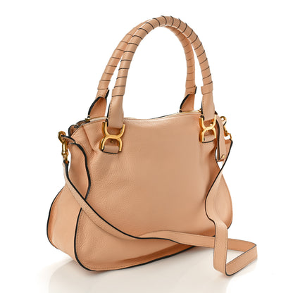 Chloe Calfskin Medium Marcie Satchel Light Tan 3 of 11