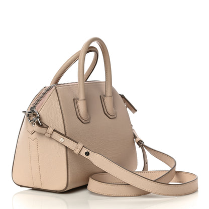 Givenchy Sugar Goatskin Mini Antigona Nude Pink 3 of 12