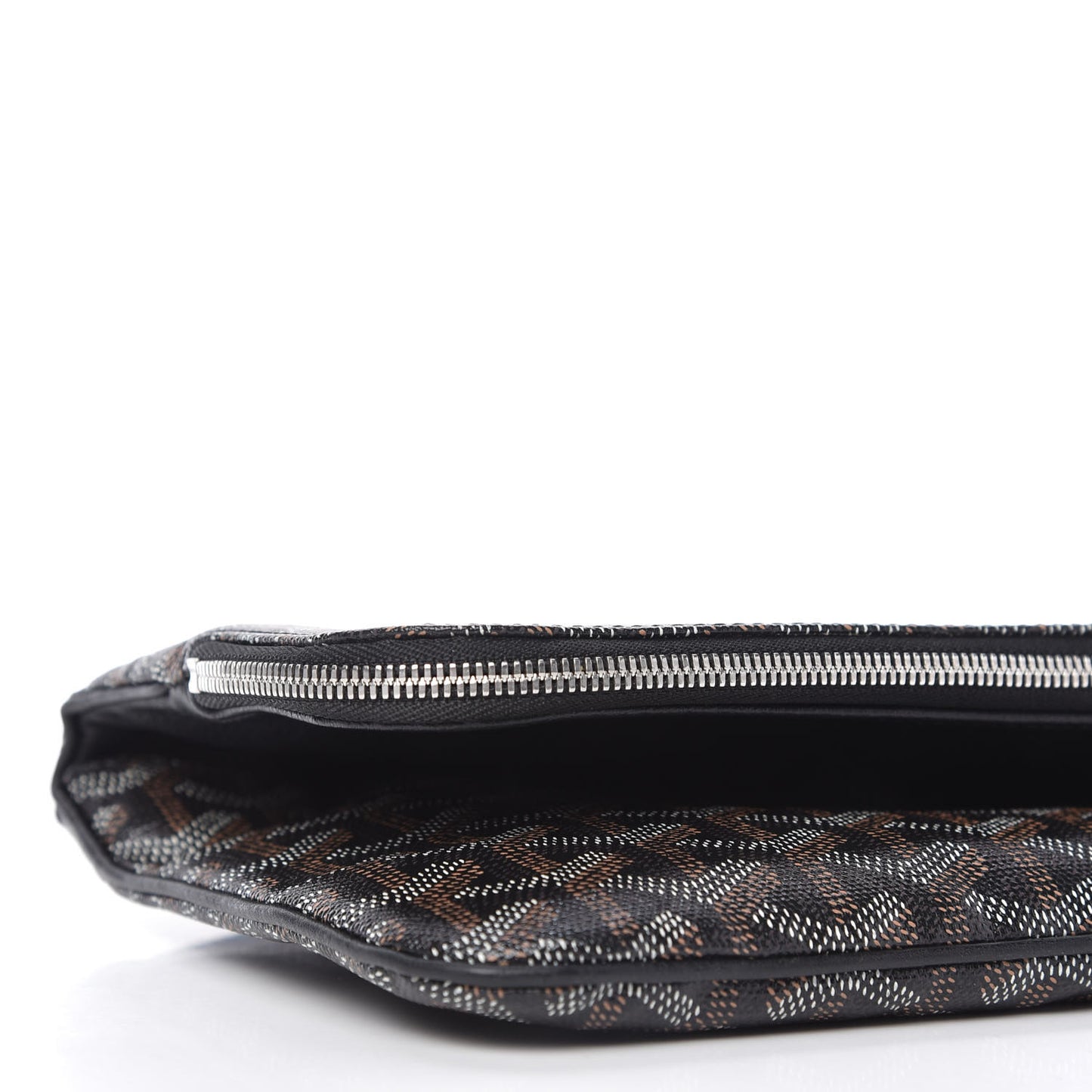 Goyardine Sainte Marie Soft Clutch Black