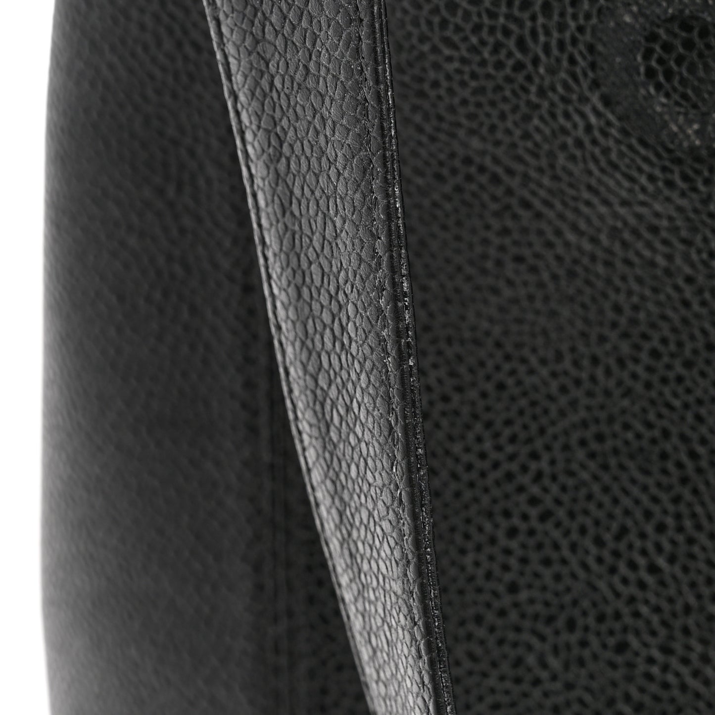 Caviar Shoulder Bag Black