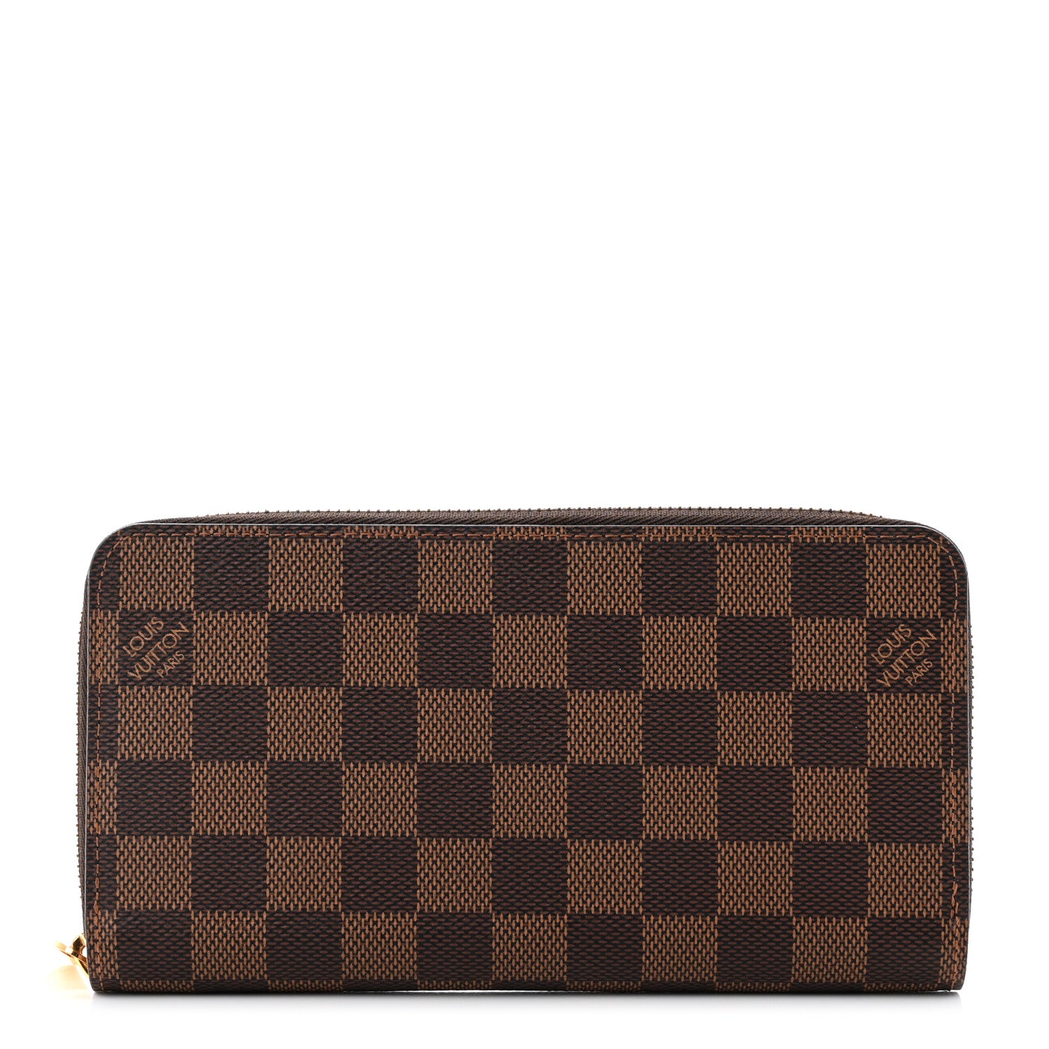 Louis Vuitton Damier Ebene Zippy Wallet Rose Ballerine 1 of 6