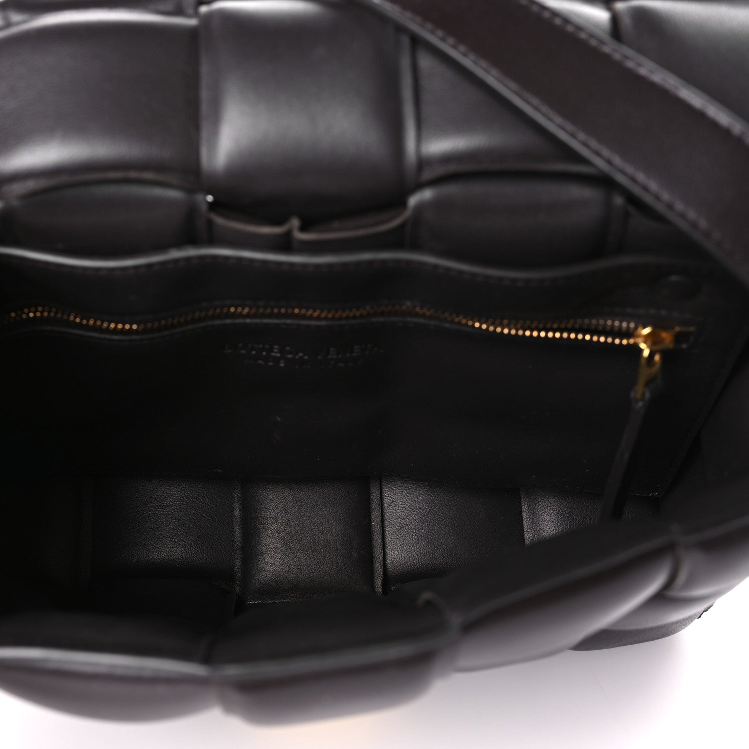 Bottega Veneta Nappa Maxi Intreccio Padded Cassette Crossbody Bag Fondente 5 of 9