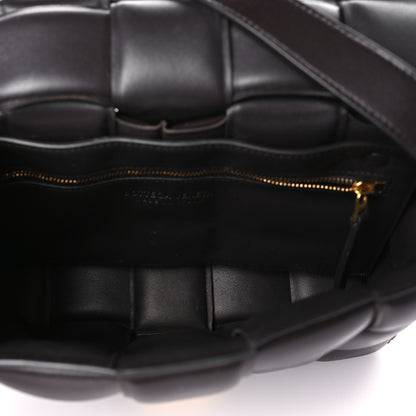 Bottega Veneta Nappa Maxi Intreccio Padded Cassette Crossbody Bag Fondente 5 of 9