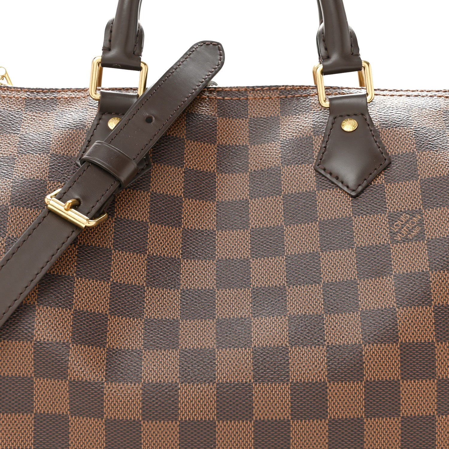 Louis Vuitton Damier Ebene Speedy Bandouliere 30 7 of 12