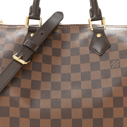 Louis Vuitton Damier Ebene Speedy Bandouliere 30 7 of 12