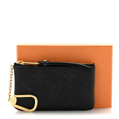 Louis Vuitton Empreinte Monogram Giant Key Pouch Black 8 of 8