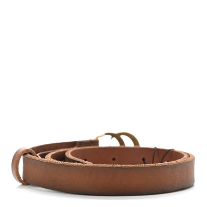 Gucci Cuoio Tuscano Double G 20mm Belt 70 28 Cuir 2 of 6