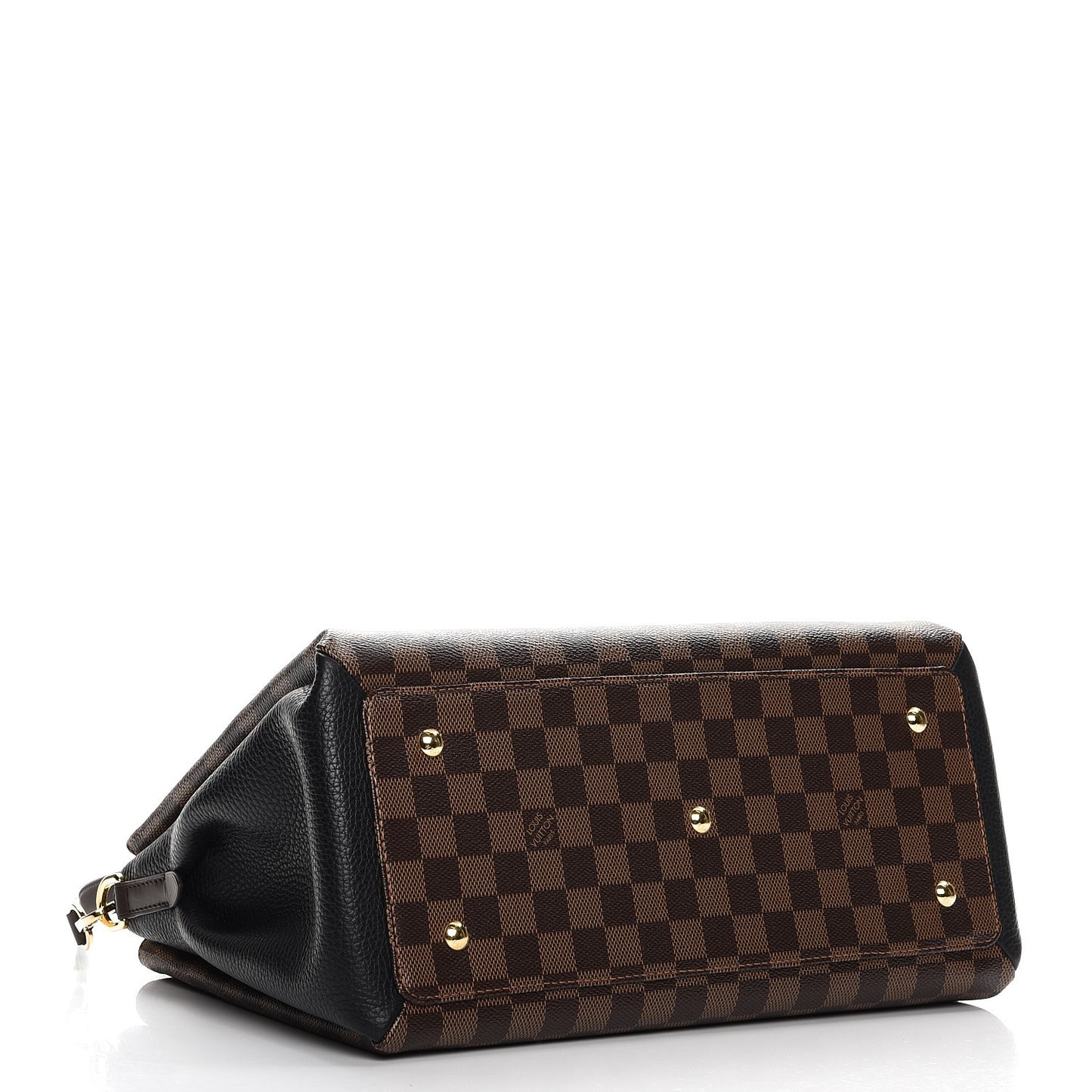 Cuir Taurillon Damier Ebene Normandy Black